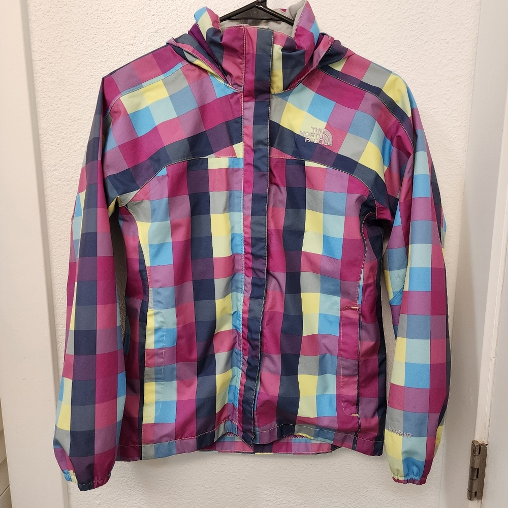 North Face Resolve Hyvent Colorblock Hooded Jacket